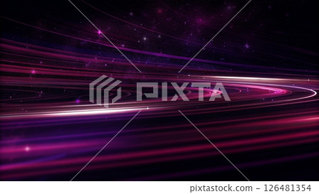 Cosmic Purple Nebula Realm of Mystery and Power Cosmic Purple Nebula Realm of Mystery and Power 126481354