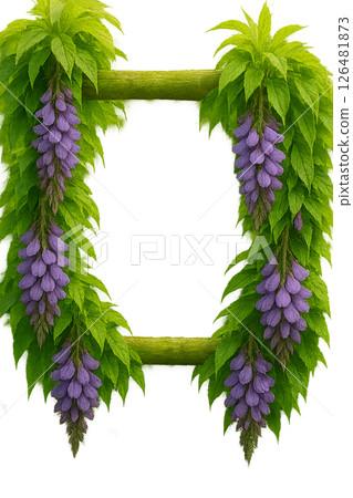 紫藤花架框架材料 紫藤花架框架材料 126481873