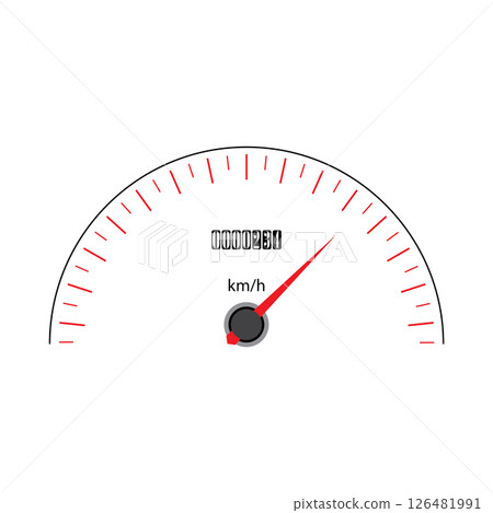 Speedometer vector illustration icon design 126481991