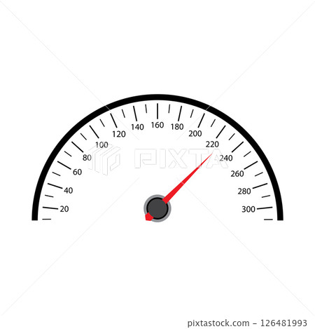 Speedometer vector illustration icon design Speedometer vector illustration icon design 126481993