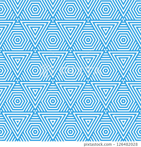 Triangle and hexagon background material Procedural texture Swatch compatible Light blue Triangle and hexagon background material Procedural texture Swatch compatible Light blue 126482028