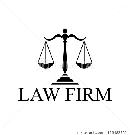 Law firm logo design inspiration vector image Law firm logo design inspiration vector image 126482731