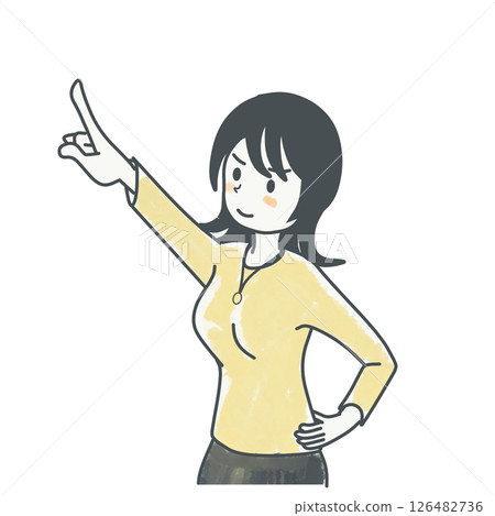 一個女人向上 一個女人向上 126482736