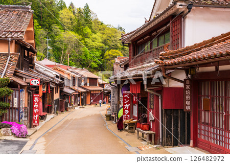 岡山縣：吹屋故鄉 - 紅色的街道 126482972