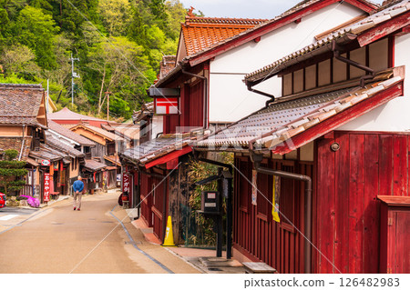 岡山縣：吹屋故鄉 - 紅色的街道 126482983