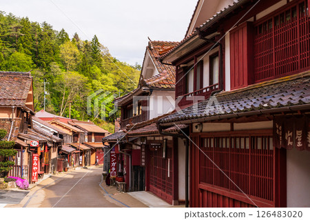 岡山縣:吹屋故鄉 - 紅色的街道 岡山縣:吹屋故鄉 - 紅色的街道 126483020