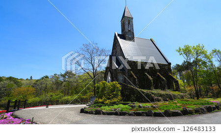 Pastoral village of Hirugano Plateau 126483133