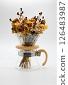 Dried flowers and glass bottle 126483987