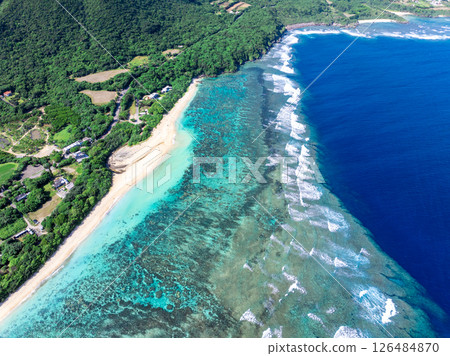 石垣島米原海灘(沖繩縣石垣市) 石垣島米原海灘(沖繩縣石垣市) 126484870