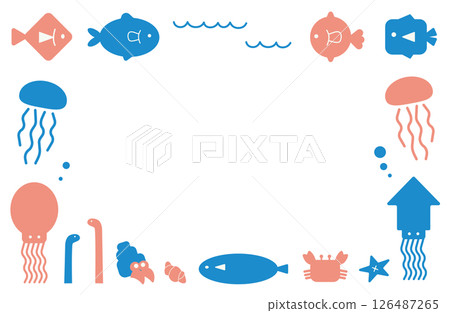 海洋生物框架 126487265