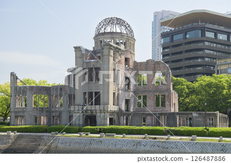 紀念公園內的原子彈爆炸圓頂屋 126487886