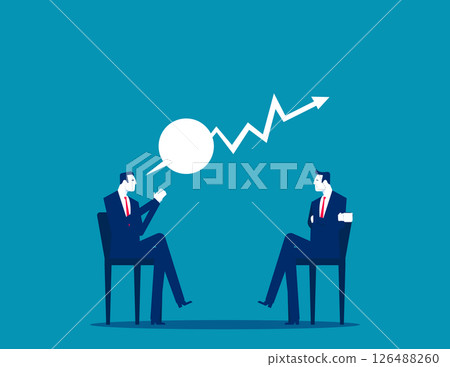 Risk. Productivity increases when listens and empathises with his employees 126488260