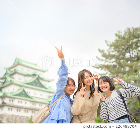 旅行的女人的肖像 旅行的女人的肖像 126489704