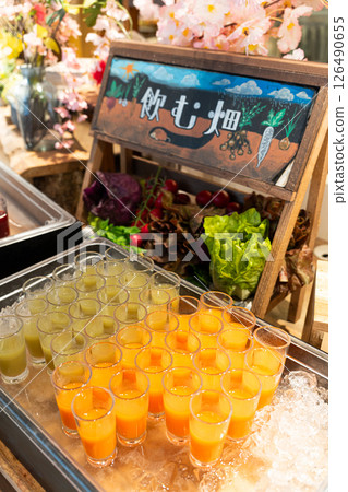 Colorful fruit jelly Colorful fruit jelly 126490655