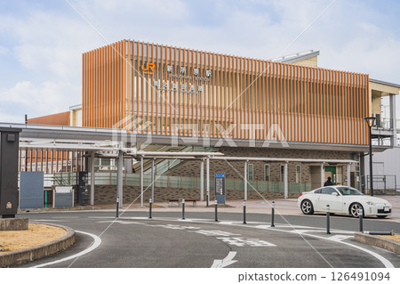 A view of Shinjohara Station in Kosai City (Shizuoka Prefecture) 126491094