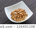 Natto in a small bowl 126491106