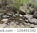 Rock bridge on the hiking trail to Mt. Daibosatsu 126491342