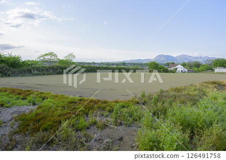 Wide fields and rural scenery 126491758