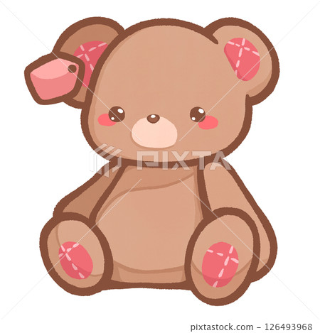 帶標籤的泰迪熊 126493968