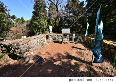 美濃國「大里城」-主城堡及其圍牆 美濃國「大里城」-主城堡及其圍牆 126494334