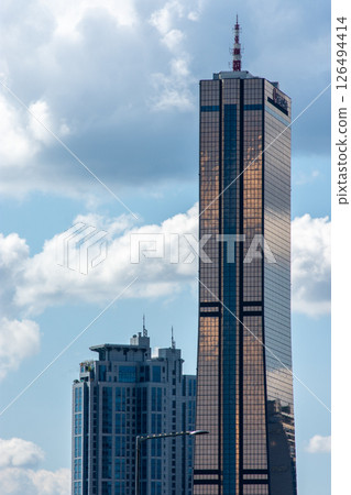 63 Square building skyscraper on Yeouido island in Seoul, South Korea 63 Square building skyscraper on Yeouido island in Seoul, South Korea 126494414