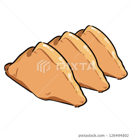 手寫_關西風格稻荷壽司_向量_02 手寫_關西風格稻荷壽司_向量_02 126494802