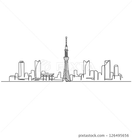 Tokyo Urban Landscape Tokyo Urban Landscape 126495656