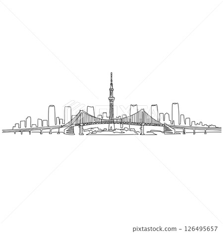 Tokyo Urban Landscape Tokyo Urban Landscape 126495657