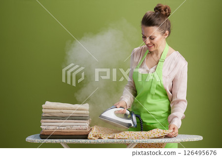 Ironing Day: A Cheerful Domestic Scene 126495676