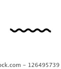 wave symbol icon 126495739