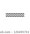 wave symbol icon 126495741