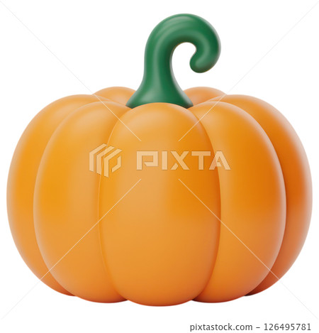 Festive pumpkin display autumn harvest festival decorative object outdoor close-up seasonal celebration for halloween decor 126495781