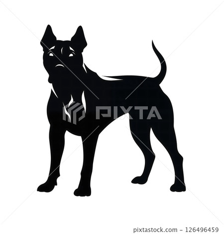 Majestic Thai Ridgeback Silhouette: A Powerful Canine Image Majestic Thai Ridgeback Silhouette: A Powerful Canine Image 126496459