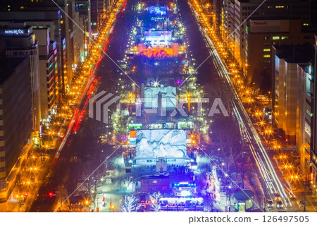 Sapporo Snow Festival TV Tower Sapporo Snow Festival TV Tower 126497505