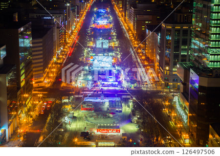 札幌冰雪節電視塔 126497506