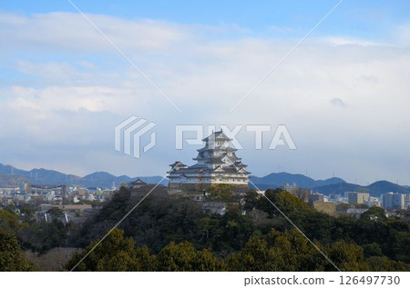 Himeji Castle castle tower Himeji Castle castle tower 126497730