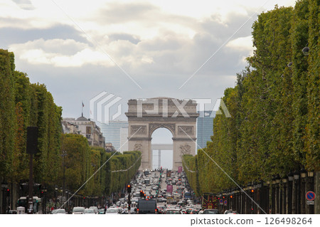 Arc de Triomphe Paris in France 126498264