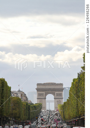 Arc de Triomphe Paris in France 126498266