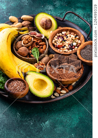 Products containing natural magnesium Mg 126499319