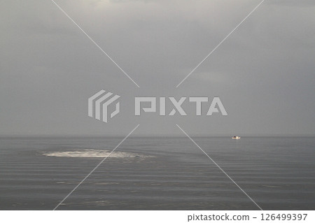 Assos, also known as Behramkale or for short Behram, While it is raining in the Aegean Sea, Assos, also known as Behramkale or for short Behram, While it is raining in the Aegean Sea, 126499397