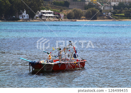 A small seaside town Turgutreis A small seaside town Turgutreis 126499435