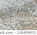 Translucent White Plastic Balls for Ball Pit or Indoor Playground Texture Translucent White Plastic Balls for Ball Pit or Indoor Playground Texture 126499631