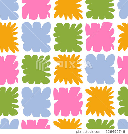 Bright ethnic geometric ornament. vector seamless pattern. 126499746