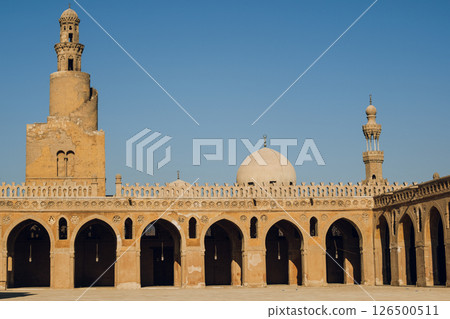 Mosque of Ibn Tulun in the Cairo, Egypt Mosque of Ibn Tulun in the Cairo, Egypt 126500511