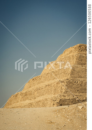 desert, egypt, pyramid 126500588