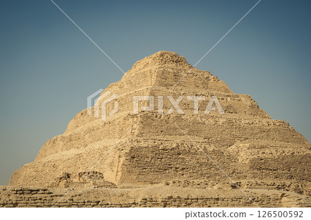 desert, egypt, pyramid 126500592