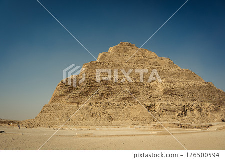 desert, egypt, pyramid 126500594