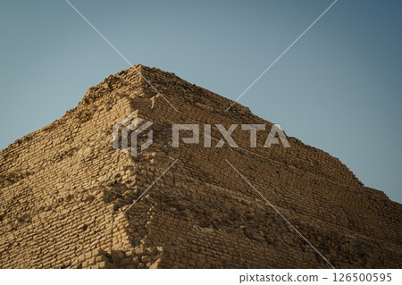 desert, egypt, pyramid 126500595