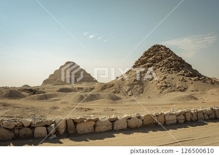desert, egypt, pyramid 126500610