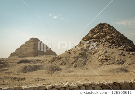 desert, egypt, pyramid 126500611